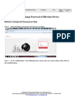 How To Change Password of Hikvision Device