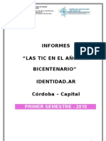 Informe General Identidad 2010