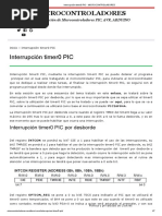 Interrupción Timer0 Pic - Microcontroladores