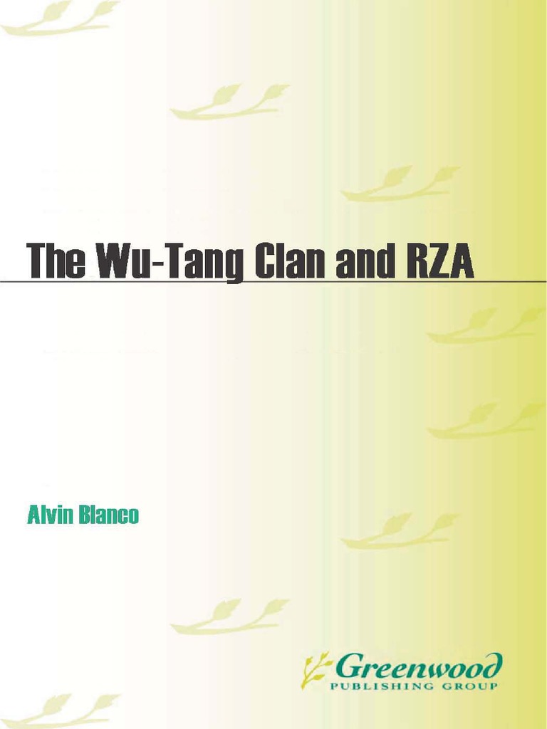 Hip Hop in America) Alvin Blanco - The Wu-Tang Clan and image