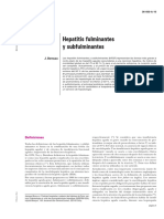 Hepatitis Fulminantes y Subfulminantes PDF