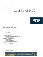 Triple Club. Técnica