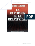 La Explosion de La Relatividad - Martin Gardner