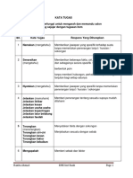 Contoh Kata Tugas PDF