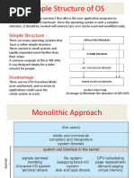 Structures of OS