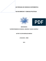 Universidad Peruana de Ciencias E Informática: Monografía "Superintendencia de Banca, Seguros Y Banca Central"