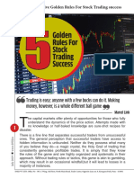 Golden Rules For Stock Trading Success