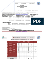 Informe de Gestión.