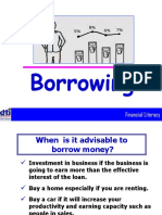 Borrowing: Financial Literacy