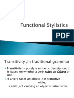 Functional Stylistics