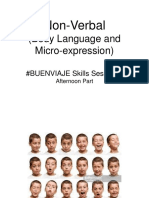 Non-Verbal (Body Language and Microexpression)