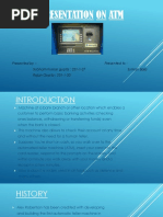 ATM Embedded System Overview | PDF | Automated Teller Machine ...