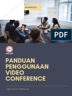 Panduan Penggunaan Cisco Webex Video Con PDF