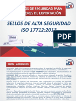 Sellos de alta seguridad ISO 17712