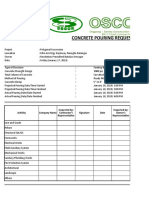 Concrete Pouring Request Form1