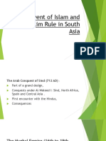 4- The Advent of Islam and Muslim Rule in South Asia