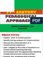 Constructivism - Pedagocial Approaches