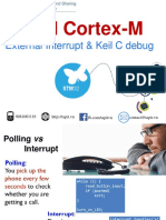 ARM Cortex-M: External Interrupt & Keil C Debug