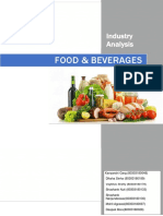 Food & Beverages: Industry Analysis