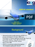 AS9145 standard: APQP and PPAP for the aerospace industry