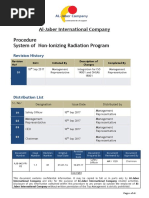 Non-Ionizing Radiation Program