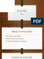 Poetry Report