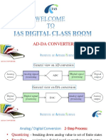Ad-Da Converter: Nstitute of Pplied Cience