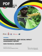 East African Crude Oil Pipeline environmental and social impact assessment report