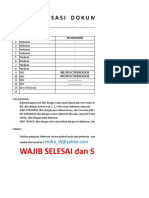 Formulir Inventarisasi Dokumen-Rs. Ukm