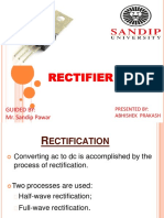 Rectifier: Guided By: Mr. Sandip Pawar