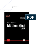 Vikas Gupta, Pankaj Joshi - Advanced Problems in Mathematics For JEE (Main & Advanced) (Chapter 10-26) - Shri Balaji Publications (2018) PDF