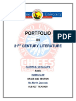 Portfolio: 21 Century Literature
