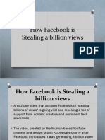 How Facebook is Stealing a Billion Views