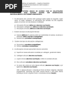 Roteiro articulações.