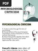 Psychological Criticism