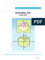 Maths Activity 12 All PDF