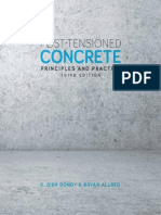 Post Tensioned Concrete Principles and Practice PDF