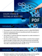 Color Coding & Testing of Resistors