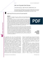 The Environmental Cost of Protein Food Choices