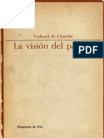 La Visión Del Pasado - Teilhard de Chardin PDF