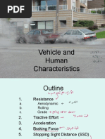 Vehicle and Human Characteristics