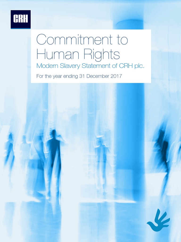 CRH plc Modern Slavery Statement 2017 | PDF | Supply Chain | Procurement