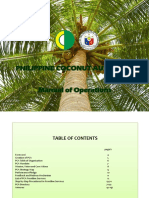 Philippine Coconut Authority Manual of Operations