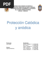 Proteccion Catodica y Anodica
