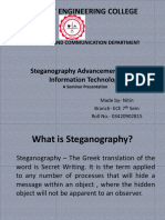 GB Pant Engineering College: Steganography Advancements Using Information Technology