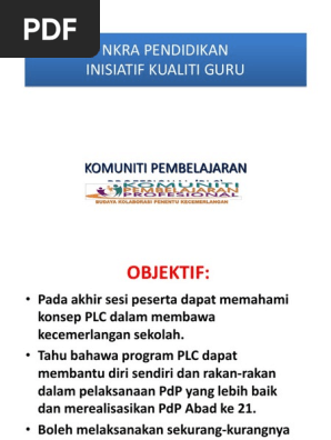 Kaedah Pelaksanaan Plc Pdf
