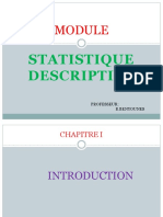 Statistique Descriptive