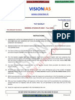 Vision Ias Prelims Test 31 Question ENGLISH (Upscpdf - Com) PDF