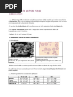 Structure et Fonction du Globule Rouge | PDF | Globule rouge | Membrane ...