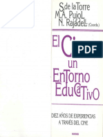 Saturnino de La torre-Libro-EL CINE UN ENTORNO EDUCATIVO PDF